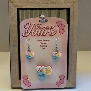 💕5/25💕Forever Yours Heart Earrings Set - Multicolor